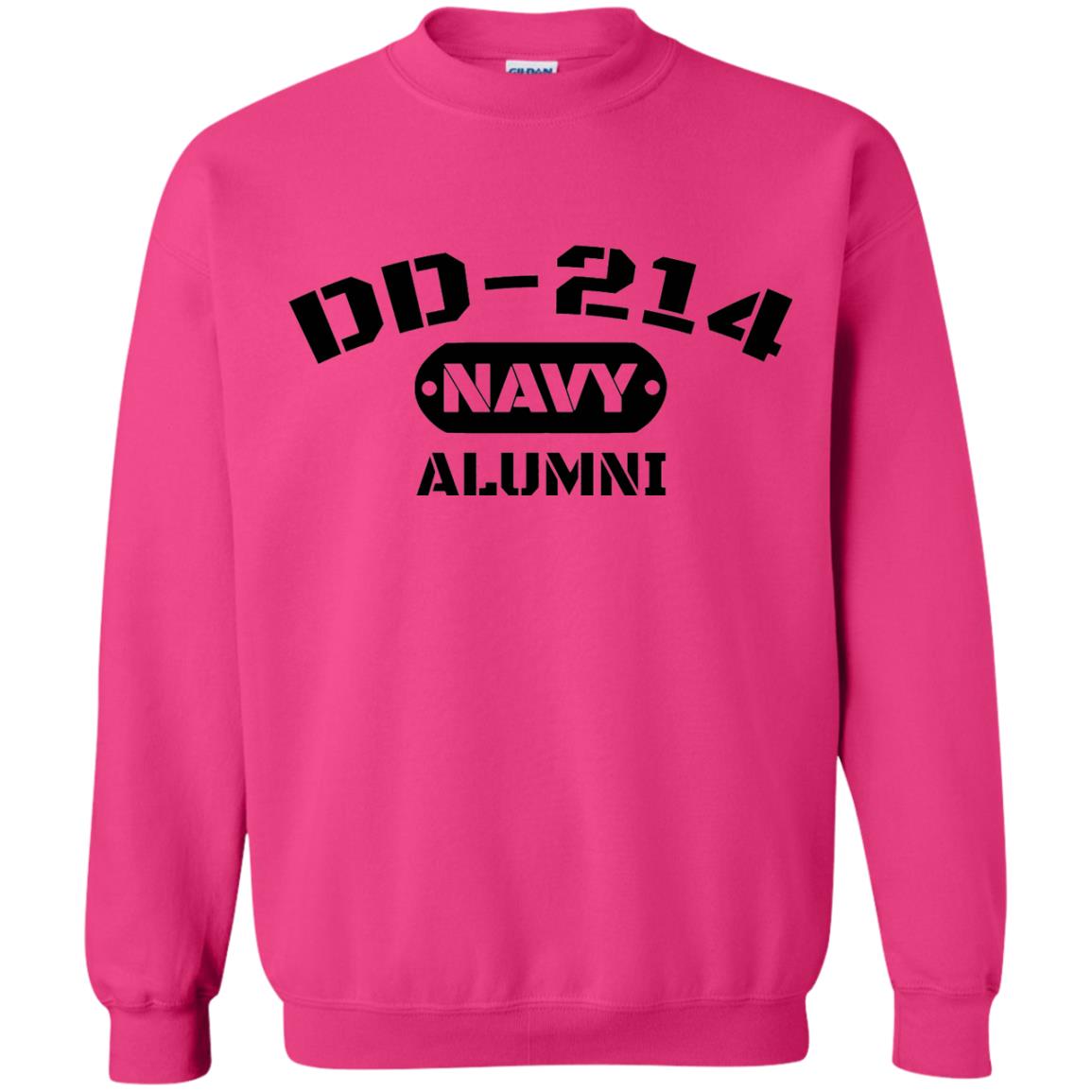 Dd-214 Us Navy Alumni T-shirt Heliconia