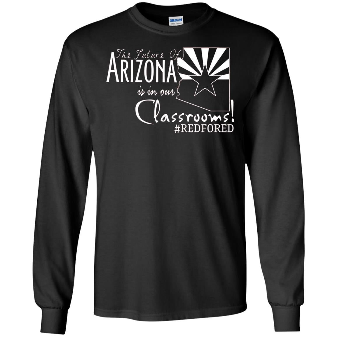 Arizona Teacher Tshirt The Future Of Arizona Is In Our Classrooms Black