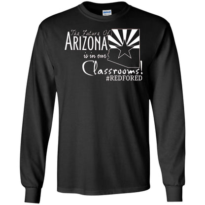 Arizona Teacher Tshirt The Future Of Arizona Is In Our Classrooms Black