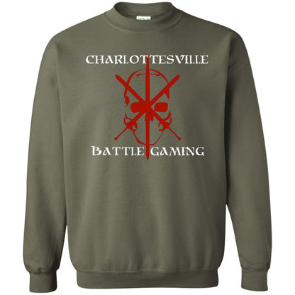 Charlottesville Battle Gaming Gamer T-shirt Military Green
