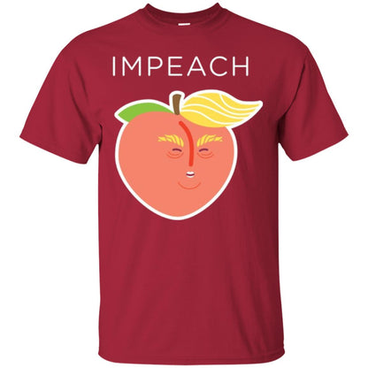 Anti Trump Peach Emoji T-shirt Impeach Donald Cardinal