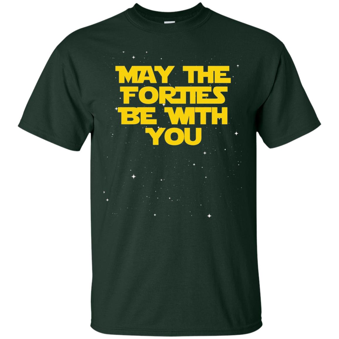 May The Forties Be With You Funny 40th Birthday Shirt Forest