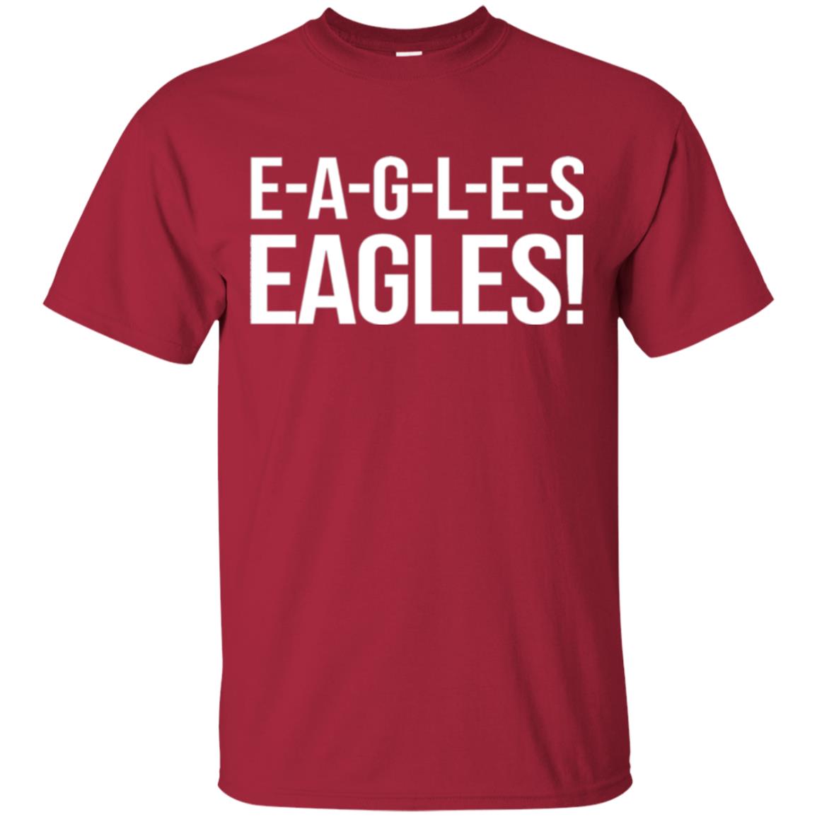 E-a-g-l-e-s Eagles Chant T-shirt Cardinal