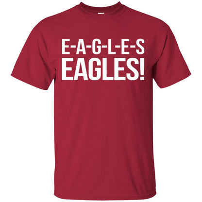E-a-g-l-e-s Eagles Chant T-shirt Cardinal