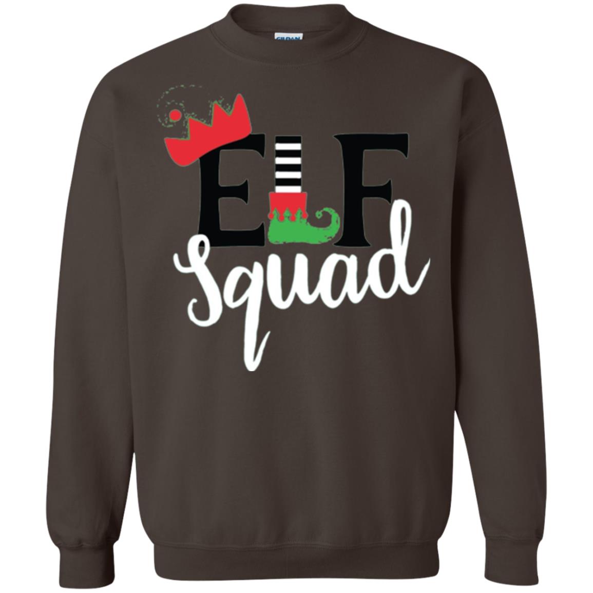 Christmas T-shirt Elf Squad Dark Chocolate