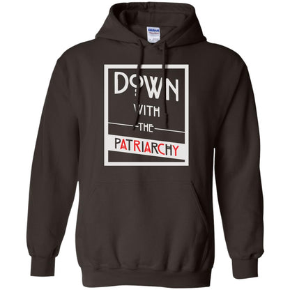 Down With The Patriarchy Shirt Dark Chocolate