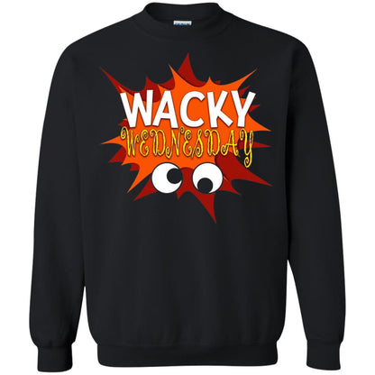 Wacky Wednesday Googly Eyes Silly T-shirt Black
