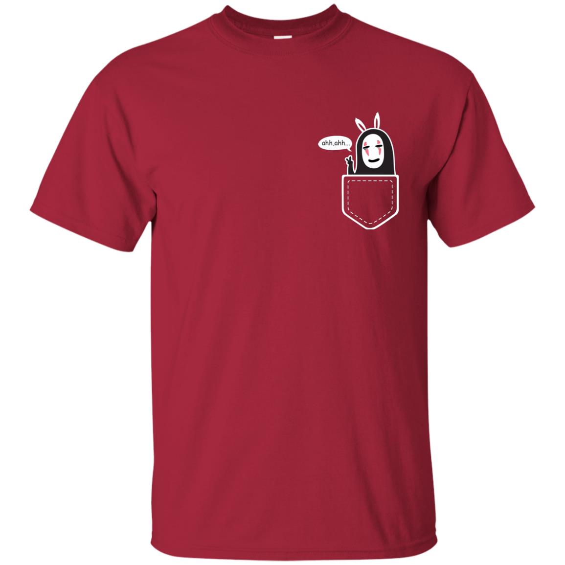 Kaonashi In Pocket Shirt Cardinal