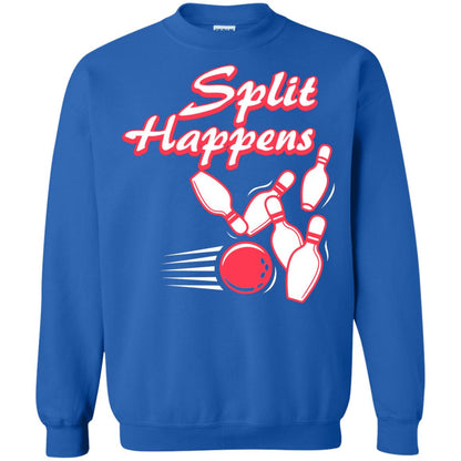 Bowling Lover T-shirt Split Happens Royal