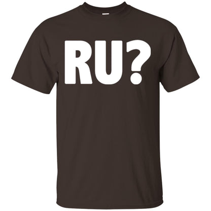 Hash House Harriers Ru On-on Hasher T-shirt Dark Chocolate