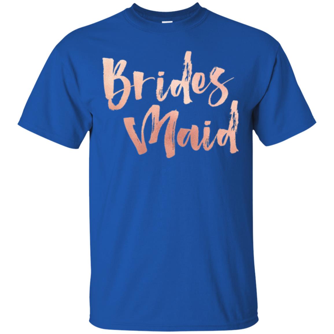 Bridal Shower Wedding Party Bridesmaid T-shirt Royal
