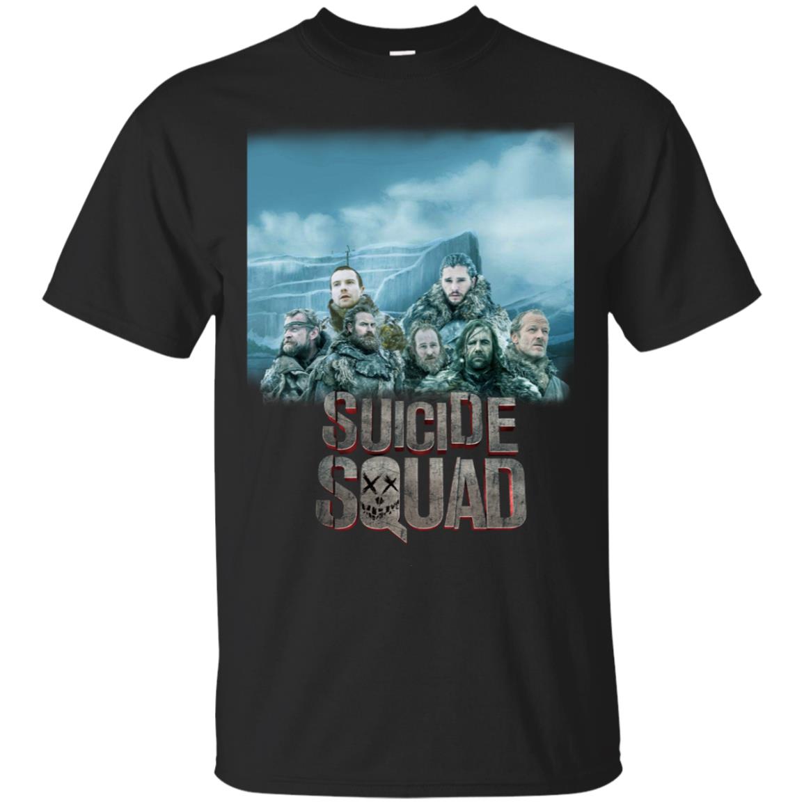 Suicide Squad Game Of Thrones Version T-shirt Black