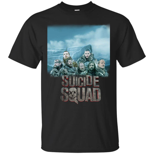 Suicide Squad Game Of Thrones Version T-shirt Black