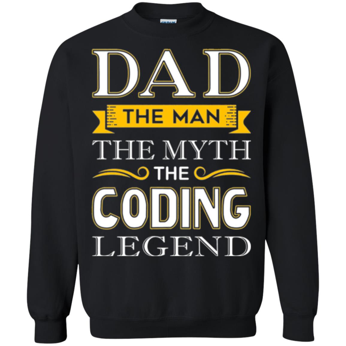 Daddy T-shirt The Man The Myth Colding Legend Black
