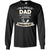I_m A Proud Dad Of Freaking Awesome Hairstylist Daddy ShirtG240 Gildan LS Ultra Cotton T-Shirt