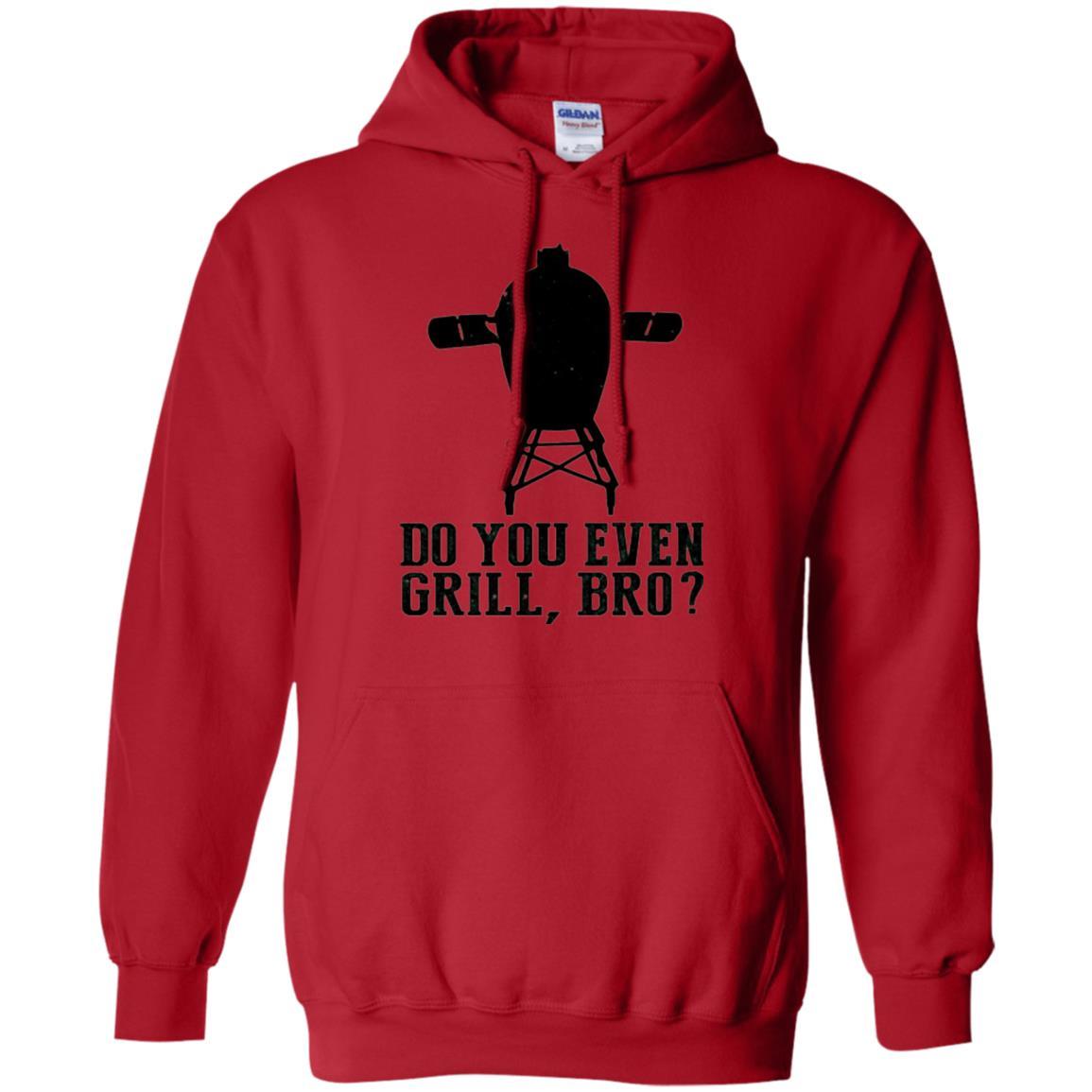 Bbq Grilling T-shirt Do You Even Grill Bro Red