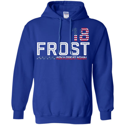Frost 2018 T-shirt Make Nebraska Great Again Royal