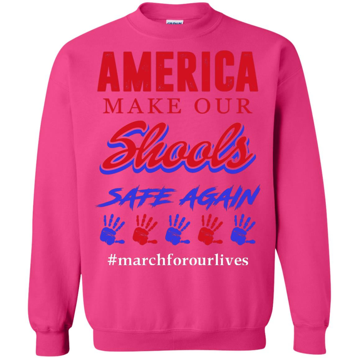 America Make Our Schools Safe Again Heliconia