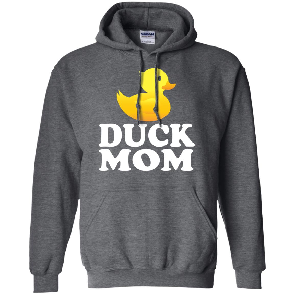 Duck Mom Funny Bird Lover T-shirt Dark Heather