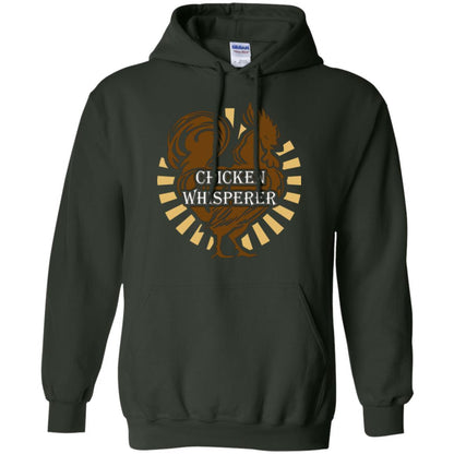 Farmer T-shirt Chicken Whisperer Forest Green