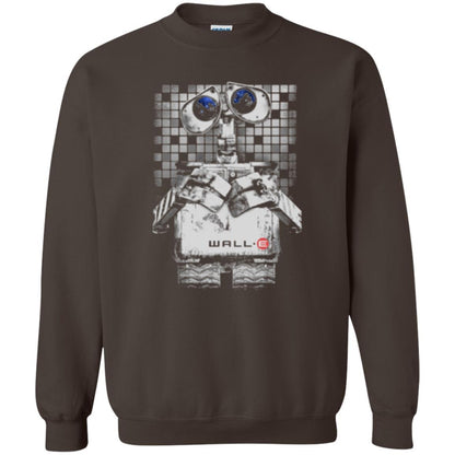 Film T-shirt Wall-e Tile Portrait Graphic Dark Chocolate