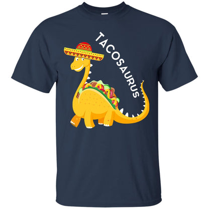 Tacosaurus Tacos Dinosaurus Cinco De Mayo Mexican T-shirt Navy