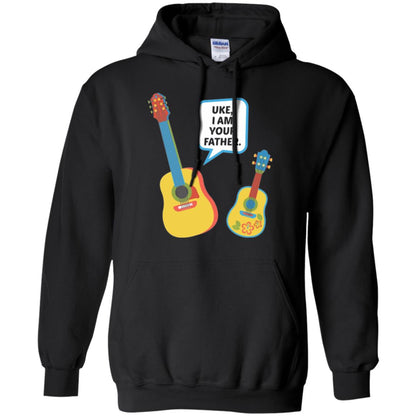 Ukulele Lovers T-shirt Uke I Am Your Father Black