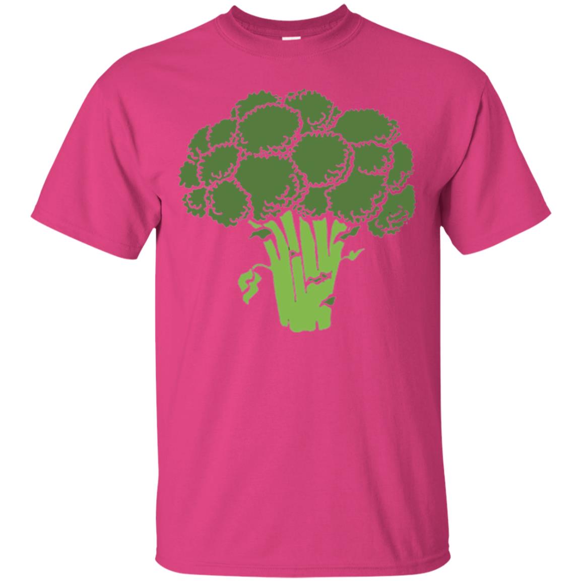 Broccoli Is Life T-shirt Funny Graphic Vegetable Heliconia
