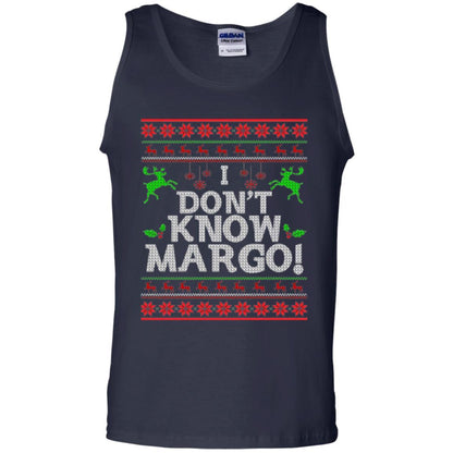 Christmas T-shirt I Don't Know Margo Navy
