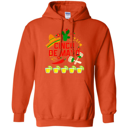Fiesta Cinco De Mayo T-shirt Orange