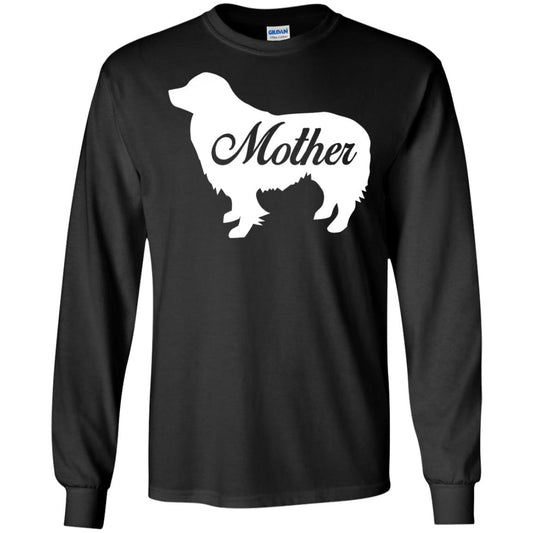 Border Collie Dog Mom T-shirt Black