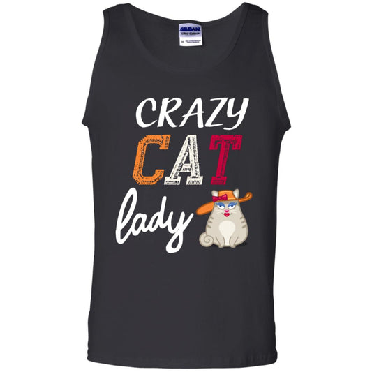 Crazy Cat Lady Chicken Shirt For Girls Womens Black
