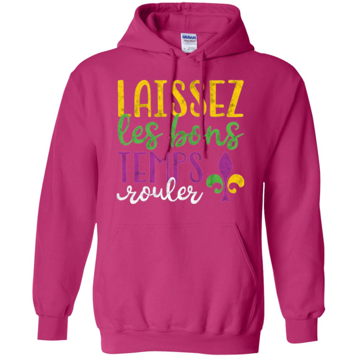 Mardi Gras T-shirt Laissez Les Bons Temps Rouler Heliconia