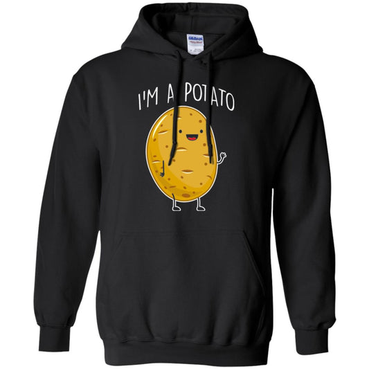 I Am Potato T-shirt Black