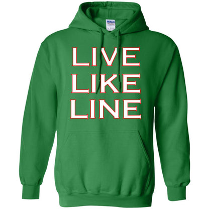 Live Like Line Volleyball Lover Shirt Irish Green