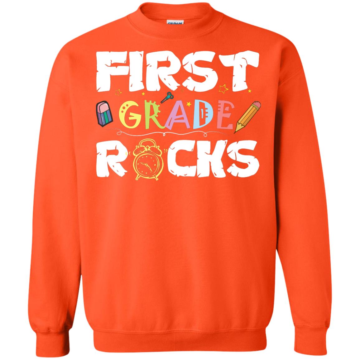 First Grade Shirt 1st Grade 2018 Shirt Orange