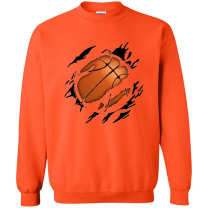 Basketball Lover T-shirt Basketball In Me Orange