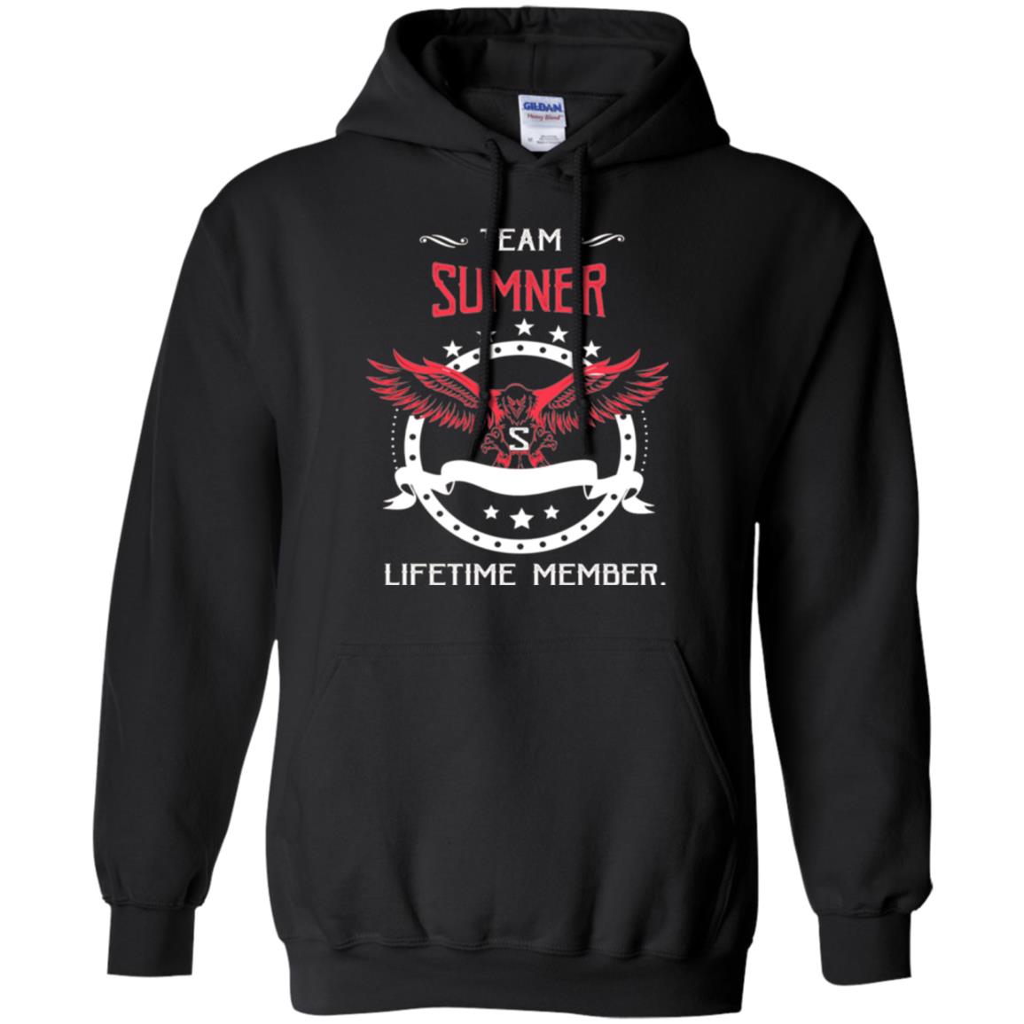 Team Sumner Lifetime Member Family T-shirt Black