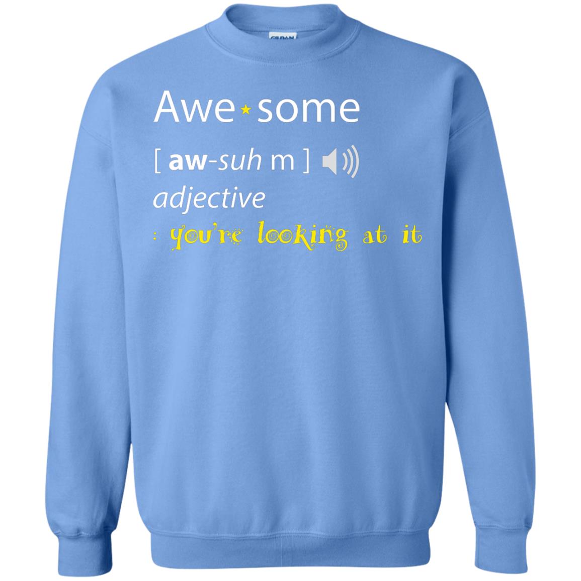 Awesome You_re Looking At It Cool Shirt For Boys Or Girls Carolina Blue
