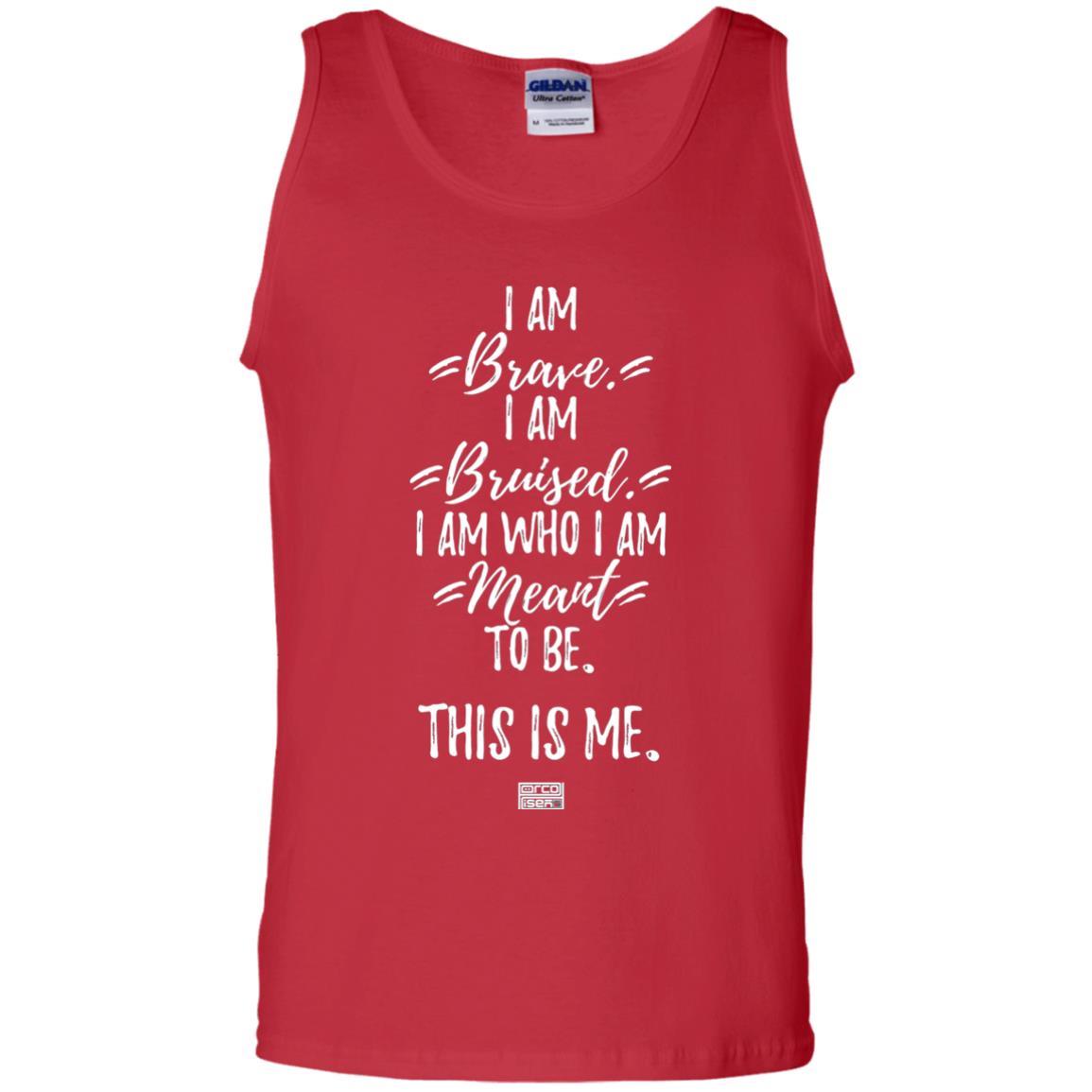 Brave This Is Me Proud Musical Theatre Performer T-shirt Red