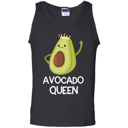 Avocado Queen Vegetarian Shirt For Girls Black