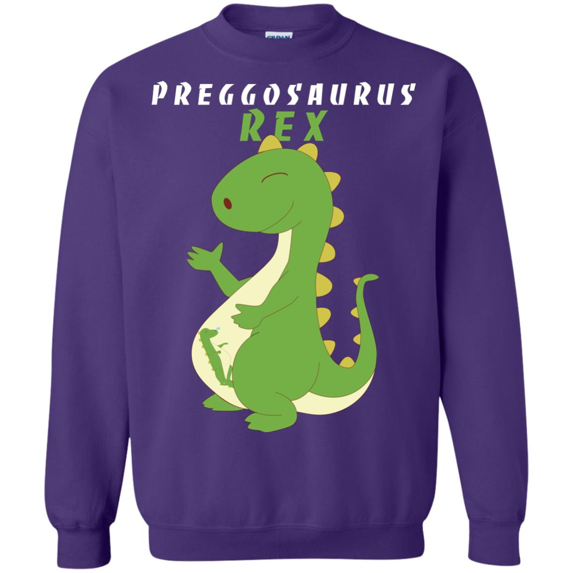 Dinosaur Pregnancy Pregosaurus Shirt Purple