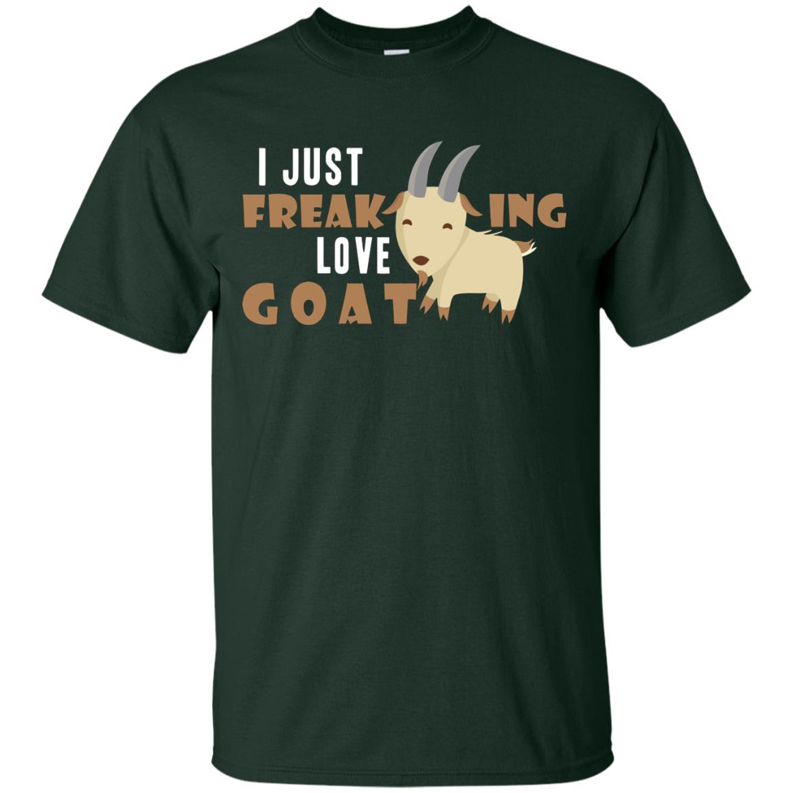 I Just Freaking Love Goat Shirt Forest