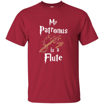 Musician T-shirt My Patronus Is A Flute Cardinal