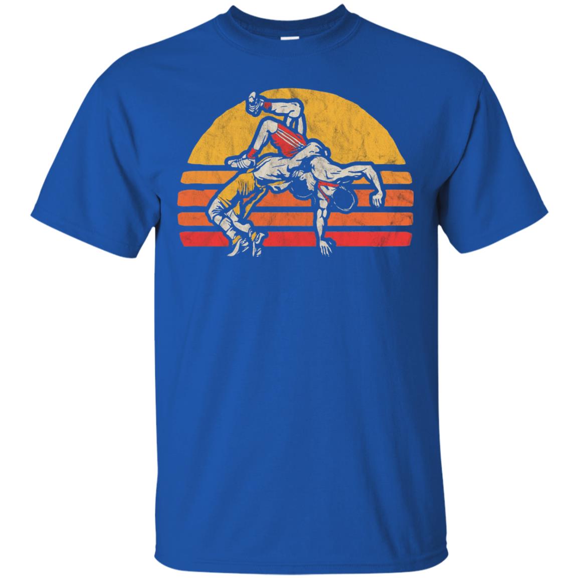Vintage Wrestling Graphic Wrestler T-shirt Royal