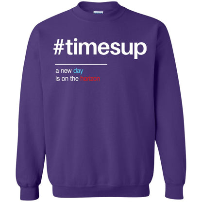 Women_s Right T-shirt Hash Tag Times Up Purple