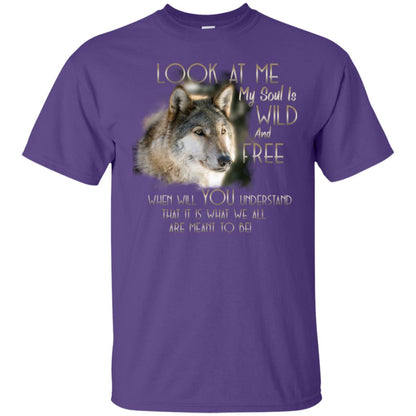 Look At Me My Soul Is Wild And Free When Will You Understand That It Is What We All Are Meant To Be Purple