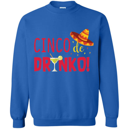 Cinco De Drinko Cinco Mayo 2018 Drinking T-shirt Royal