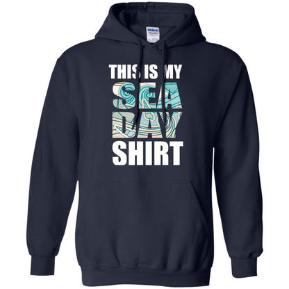 Summer Vacation T-shirt This Is My Sea Day Navy