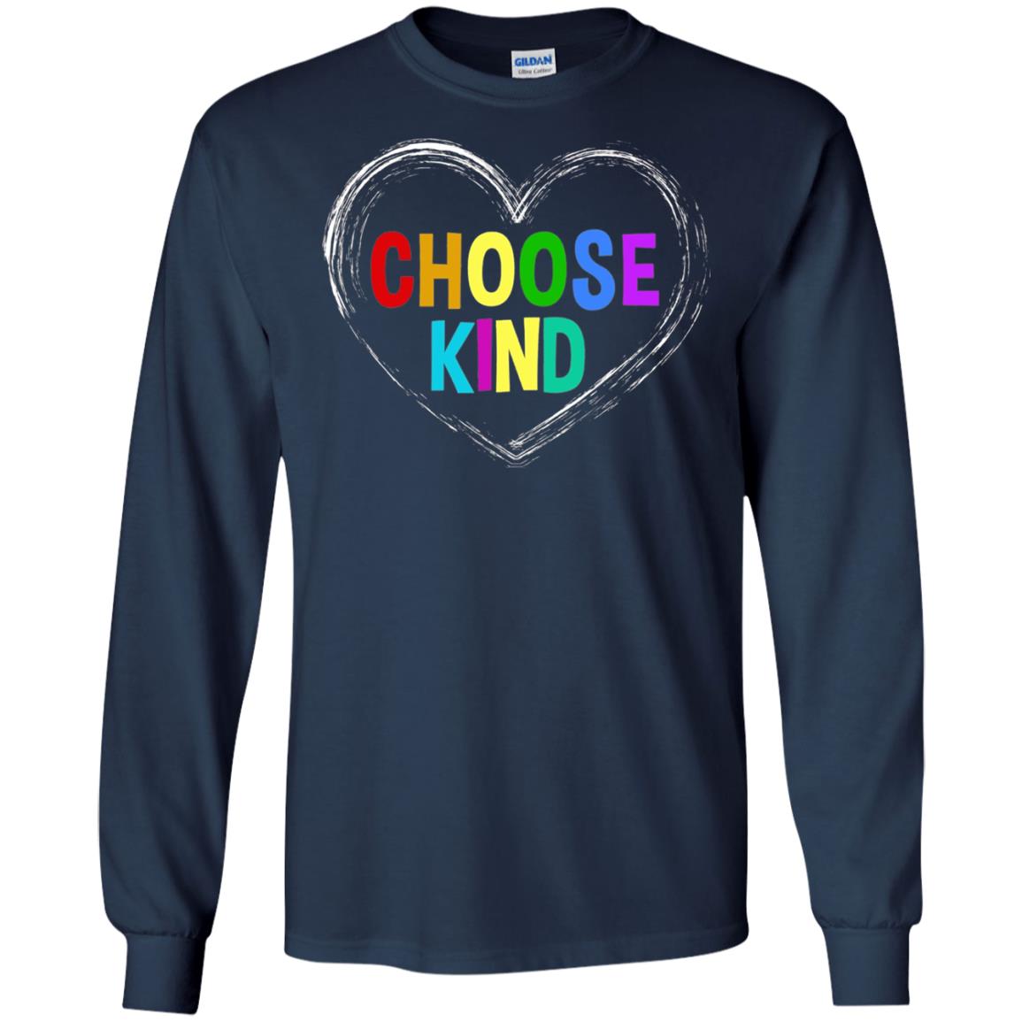 Choose Kind Anti Bullying T-shirt Navy